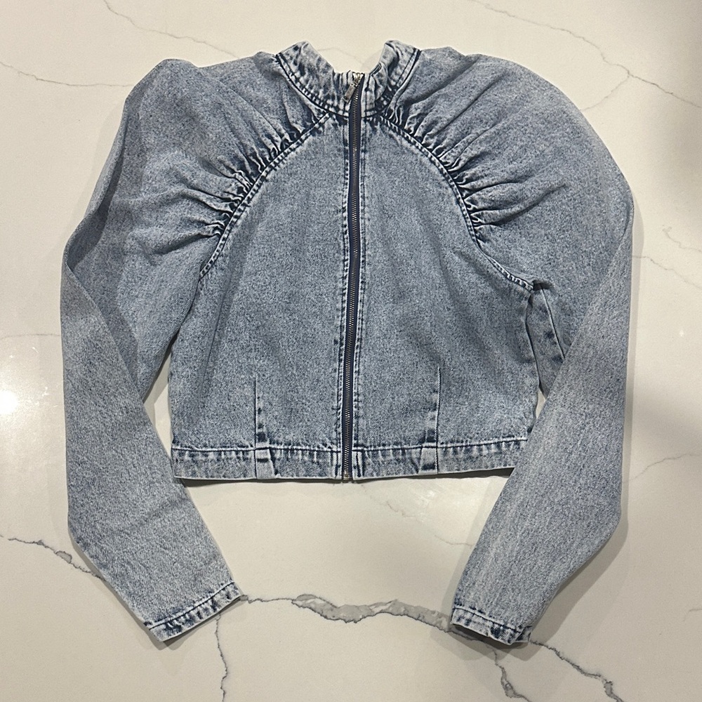 Cropped Denim Jacket